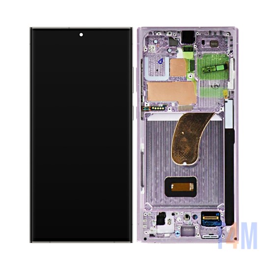 Touch+Display Con Frame Samsung Galaxy S23 Ultra 5g/S918 6,8" Service Pack (GH82-30465D/30466D) Lavanda